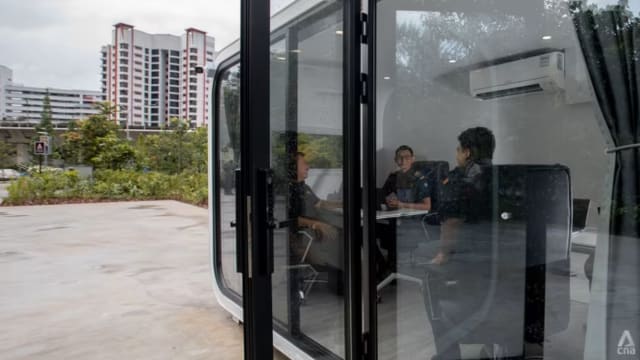 民防部队将在裕廊湖花园试行动态部署舱三个月