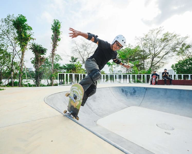 Singapore’s biggest skate park opens in Lakeside Garden