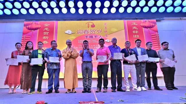 净慧禅寺欢庆成立五周年 捐逾20万元予16个组织