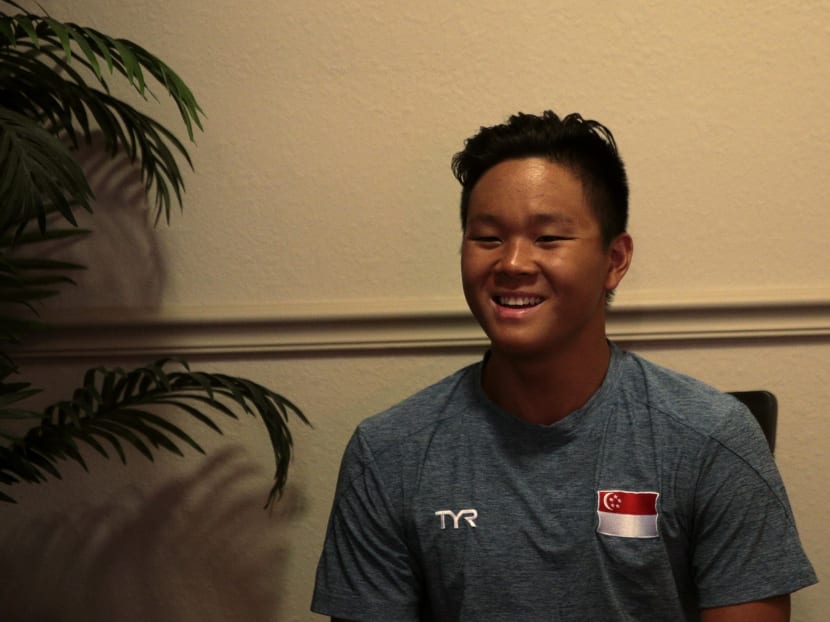 Pang Sheng Jun is keen to share his life lessons with other athletes who may be struggling to cope with the pressures of training and competition. Photo: Jason Quah