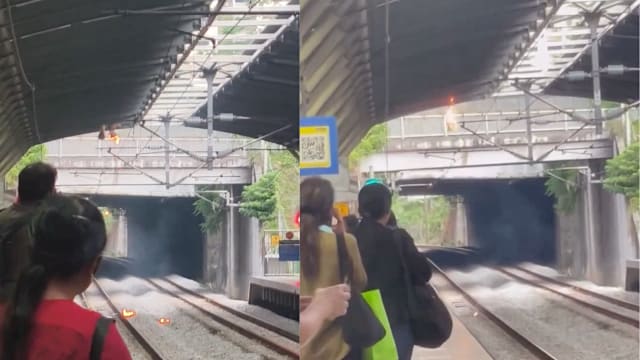 吉隆坡电动火车站电缆起火 现场传小规模爆炸