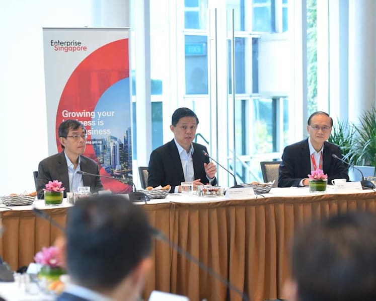 Successful businesses should help take care of Singapore and its people: Chan Chun Sing