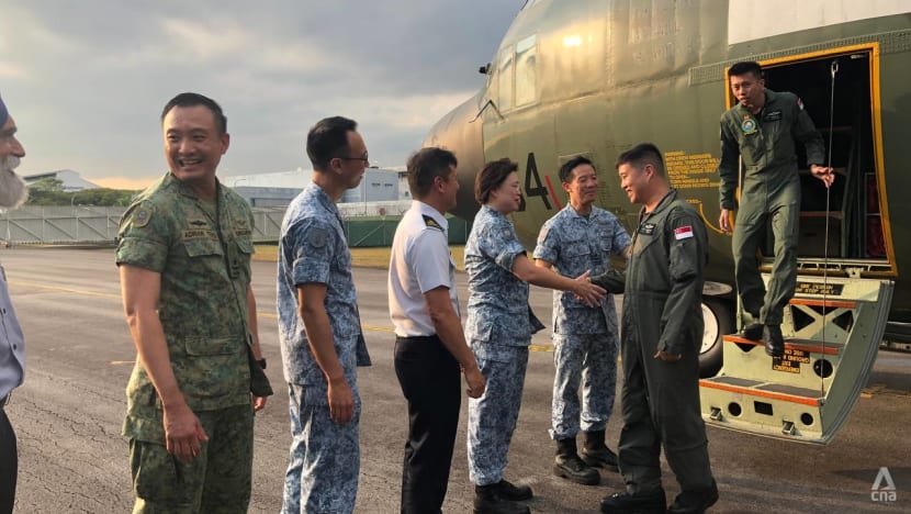 SAF team returns from Gaza airdrop mission after delivering supplies equivalent to over 59,000 meals