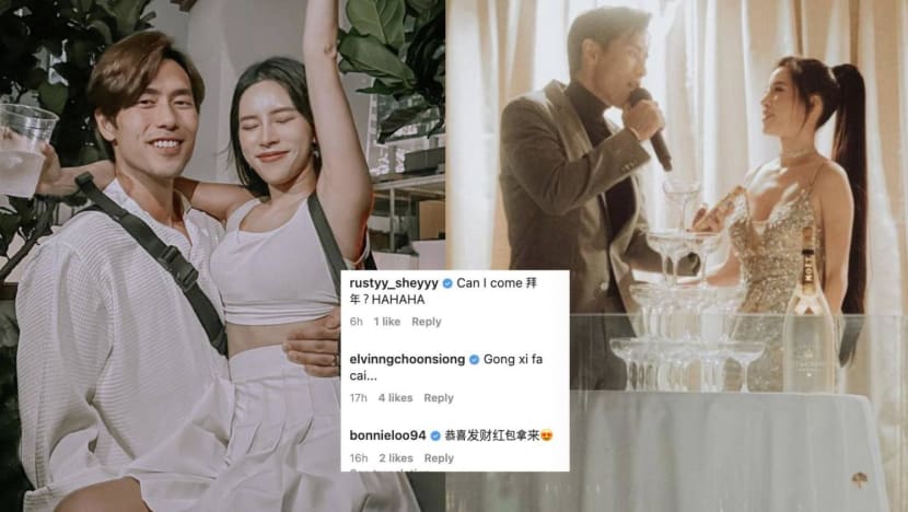 James Seah Celebrates First Wedding Anniversary; His Single Colleagues Ask For Ang Pows James Seah Celebrates First Wedding Anniversary; His Single Colleagues Ask For Ang Pows