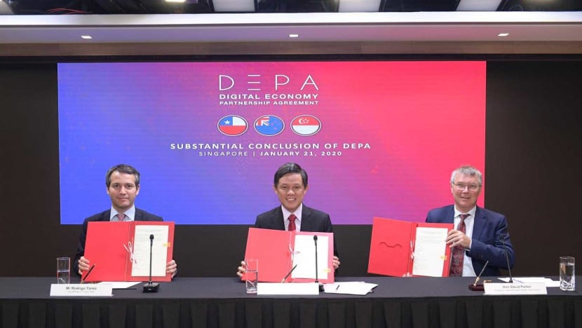 As world bickers over trade status of data, S’pore concludes landmark pact with Chile, NZ to build 'digital bridges'