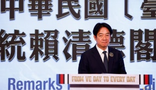 Taiwan cannot rule out China holding more drills as president marks a year in office