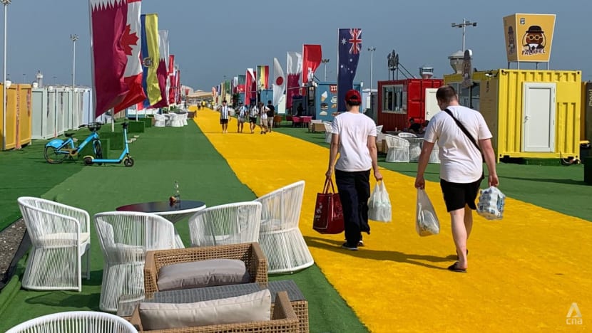 Container cabins in the desert: Fans check into village as World Cup kick-off nears Container cabins in the desert: Fans check into village as World Cup kick-off nears