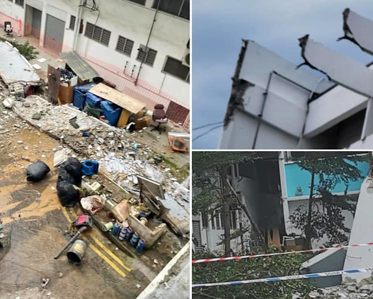 24 cases of dislodged facades reported yearly on average, 30,000 buildings to be inspected: Desmond Lee