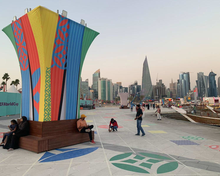Doha Diary: In Qatar, it is not just the fans who put the world in the World Cup