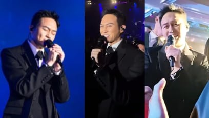 Julian Cheung Meets Overzealous Fan; Had The Funniest Expression