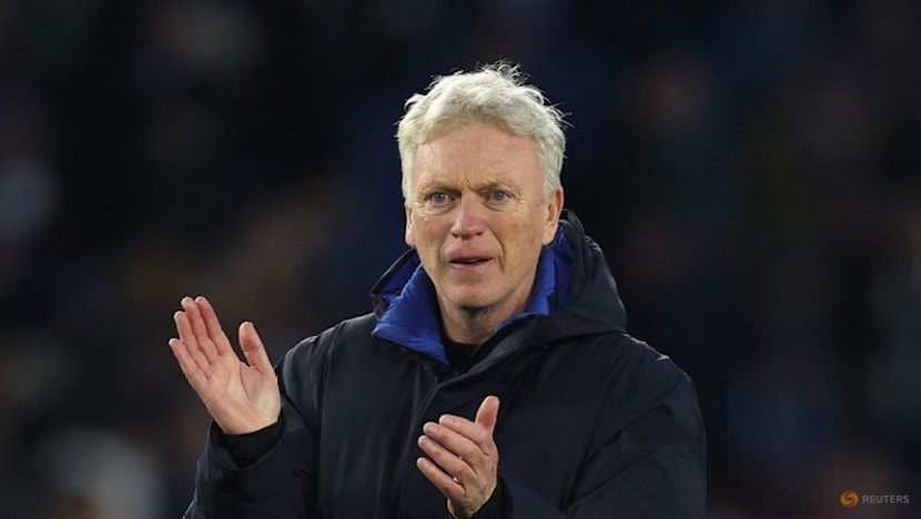 Everton's Moyes vows to celebrate again after yellow card for pitch invasion joy