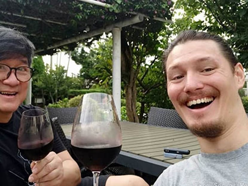 Wakin Chau, 60, Praised For Looking Young Next To His 31-Year-Old Son