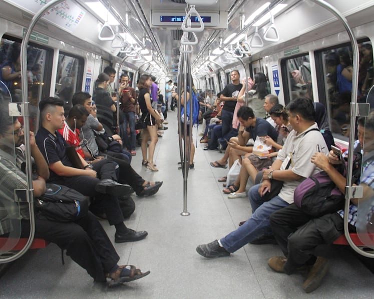 Social distancing needed on buses and trains, too