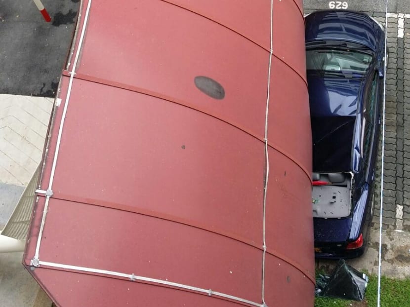 Lorry driver arrested over Bukit Batok walkway shelter collapse