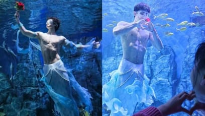 Ex-Diving Athlete Finds Fame As Merman Performer After Rocky Start To His Career Switch
