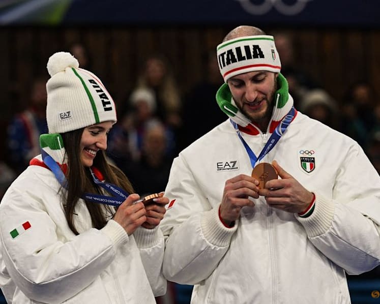 Curling-Italy's Constantini dedicates mixed doubles bronze medal to ex-teammate Romei