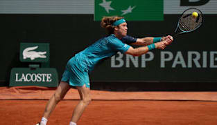 Rublev's red mane grows on fans as results shift perception