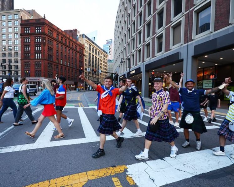 Scotland's Tartan Army digs deep into pockets for World Cup return