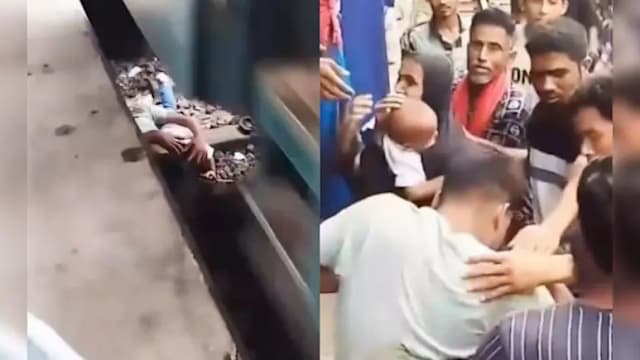 孟加拉父亲卧轨护子 列车从身上驶过奇迹生还