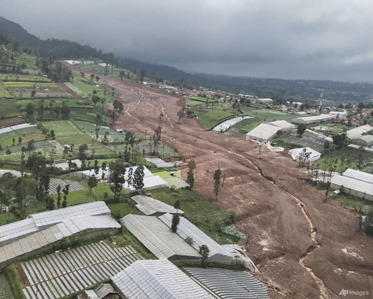 Indonesia landslide kills eight, more than 80 missing