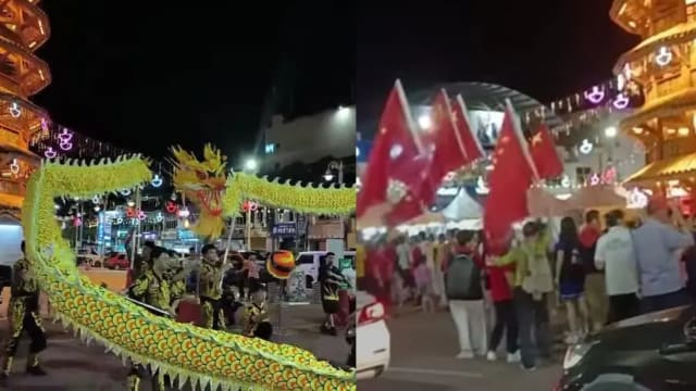 游行中挥舞中国国旗引议 马国警方向17人录供