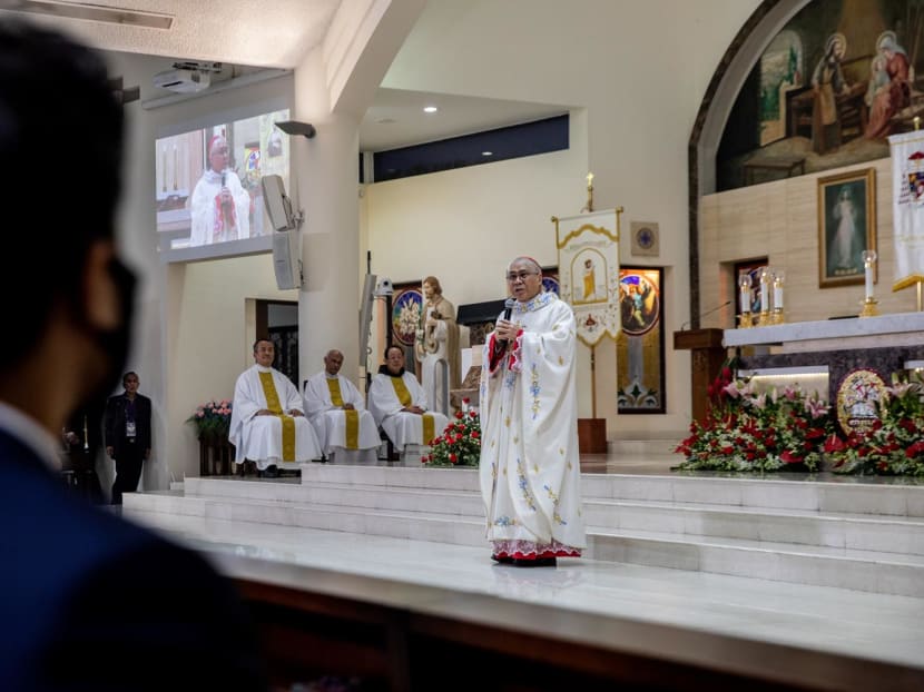 Singapore’s first Catholic cardinal vows to promote unity and love ‘among all humankind’, plans research centre for inter-religious work 