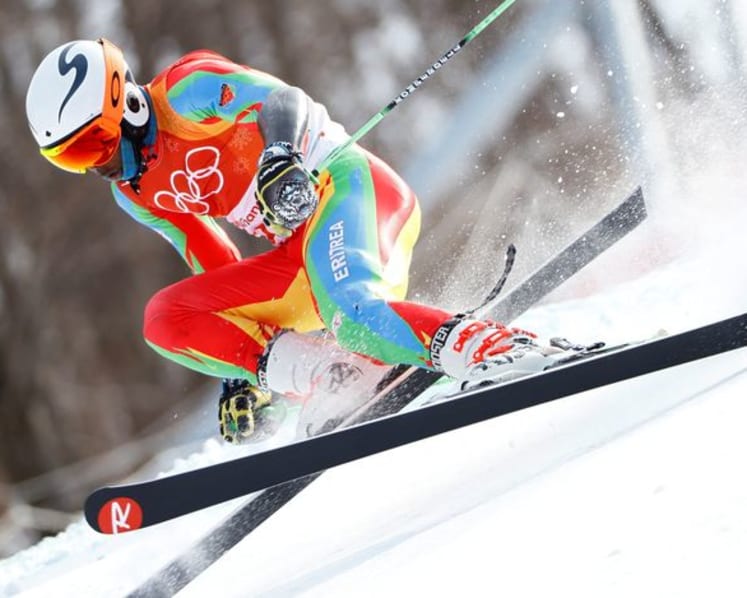 One last slalom for Eritrean trailblazer Abeda
