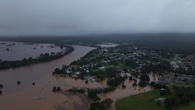 澳洲东南部豪雨酿灾 造成一死三失踪
