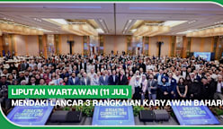 Liputan Wartawan (11 Jul) | MENDAKI lancar 3 Rangkaian Karyawan baharu