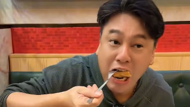 朱孝天婚后幸福肥，一人吃三人份量！
