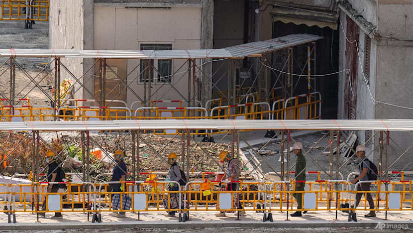 Residents return to ravaged homes months after Hong Kong fire