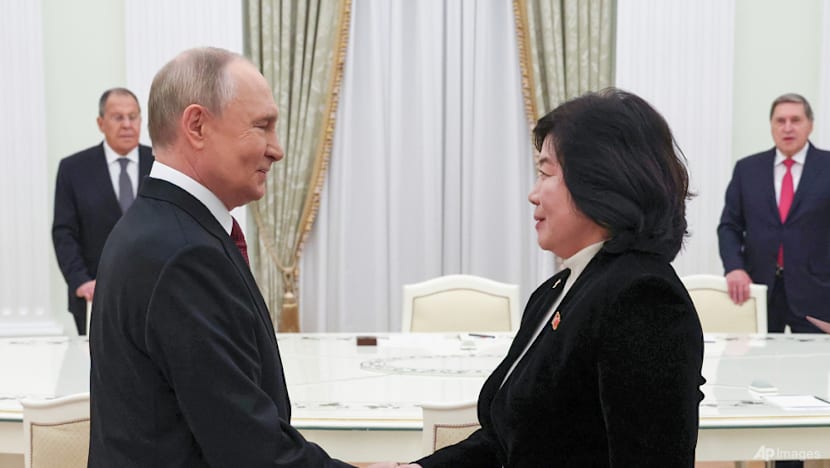 Putin hosts North Korea top diplomat, hails deepening Pyongyang ties Putin hosts North Korea top diplomat, hails deepening Pyongyang ties