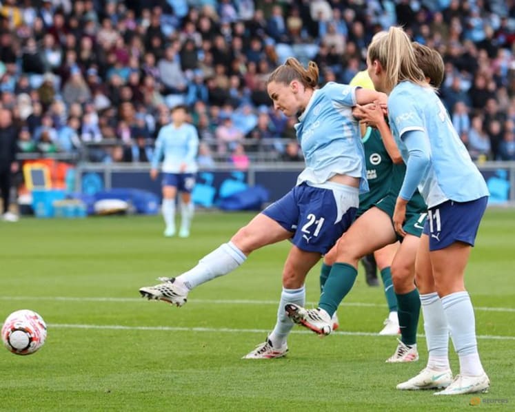 Man City beat Brighton, Chelsea hammer Spurs in WSL
