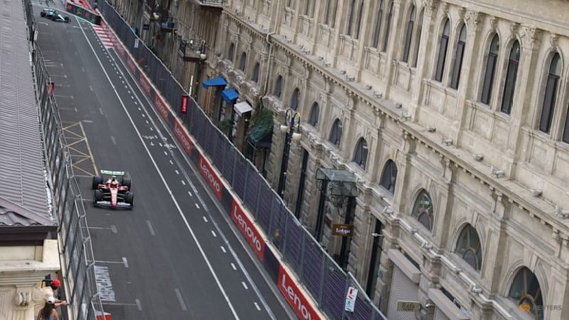 Hamilton hails Ferrari progress after Baku practice one-two