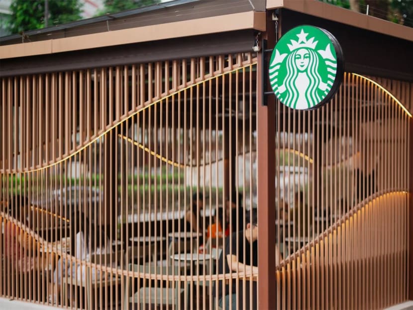 A Starbucks outlet in Singapore.
