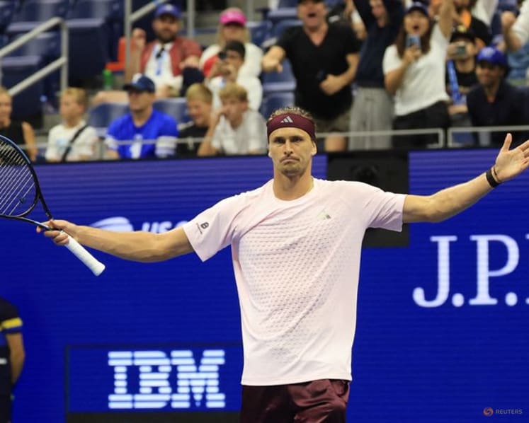 Top seed Zverev avoids upset in five-set thriller