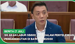 BERITA (7 Jul) | SG akan labur S$800 juta dalam penyelidikan pengangkutan di bawah RIE2030