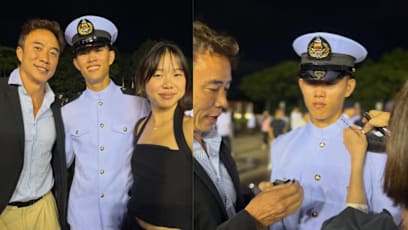 Allan Wu’s Son Commissioned As Navy Officer, Named Best Physical Trainer In His Class