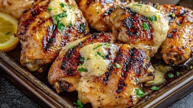 食谱：蜂蜜牛油炸鸡腿