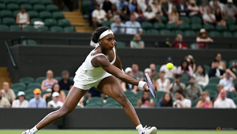 Gauff beats Bencic and a curfew to reach first Wimbledon quarters