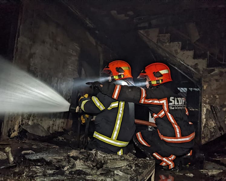 More than 200 people evacuated after fires break out in Tampines and Bedok