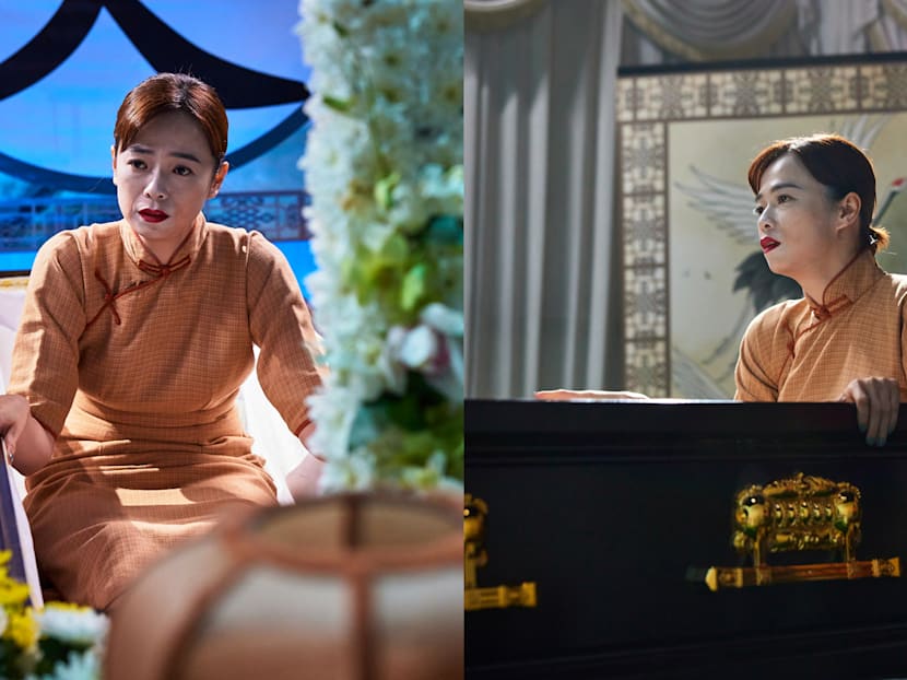 Felicia Chin Got S$40 In Ang Pows After Lying Inside A Coffin For 2 Days For New Drama Leave No Soul Behind