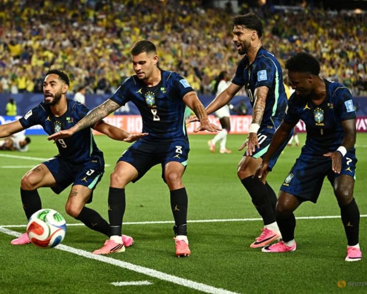 Brazil's Cunha scores twice in 3-0 win as Haiti eliminated at World Cup