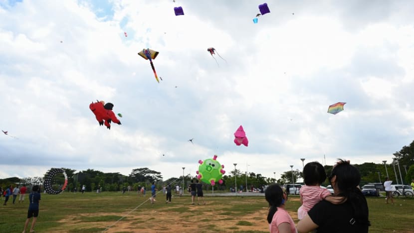 A windy day in Singapore but experts say it's normal this time of the year