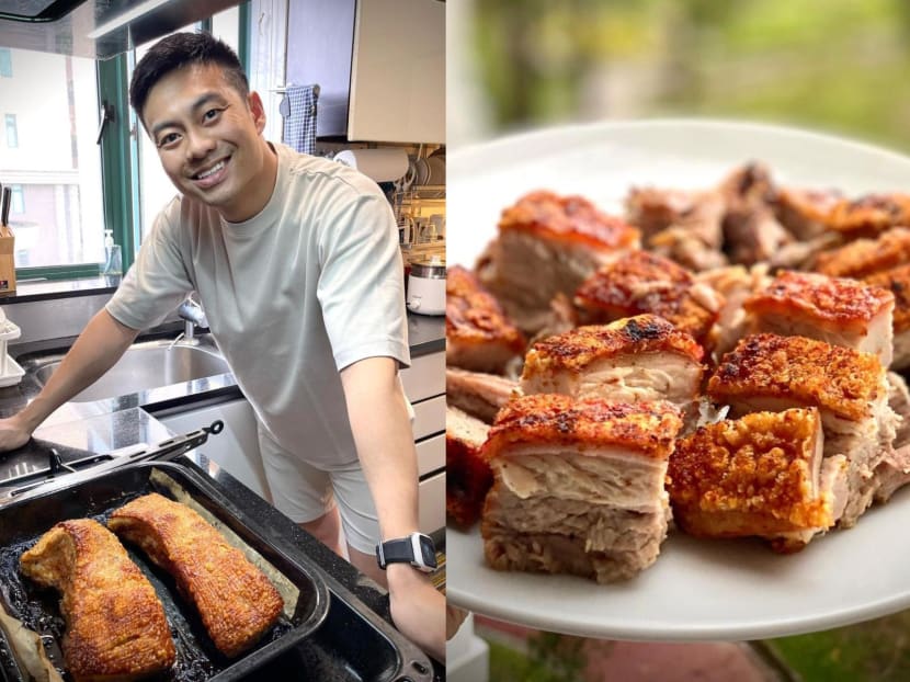 The fitness instructor who makes and sells roast pork belly – and he's fully aware of the irony