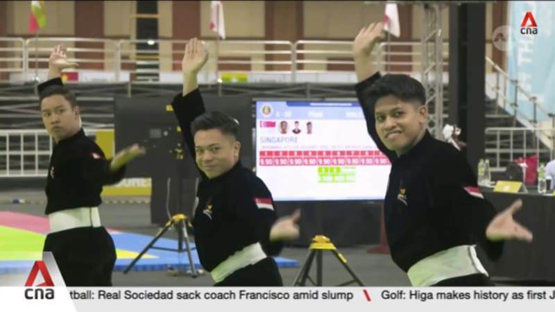 SEA Games: Singapore's silat exponents claim silver in men's artistic team event