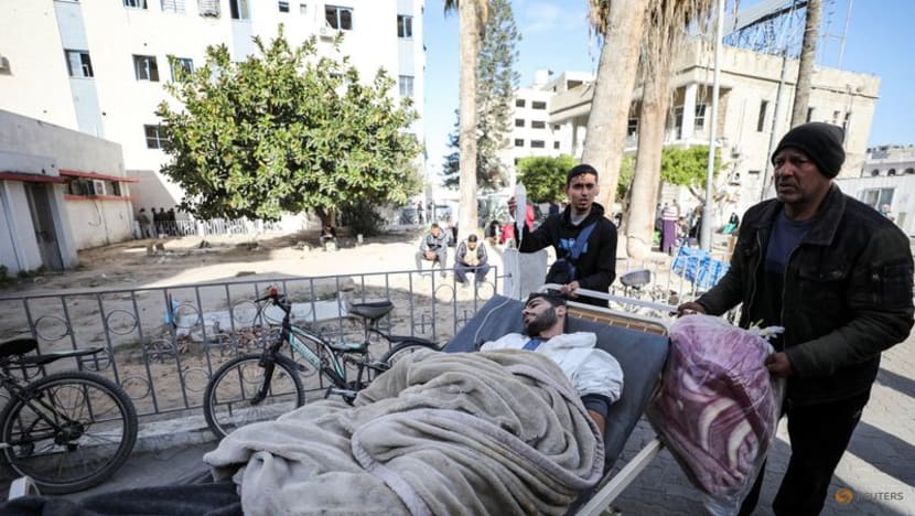 Israel detains 240 Palestinians including medics after Gaza hospital raid Israel detains 240 Palestinians including medics after Gaza hospital raid