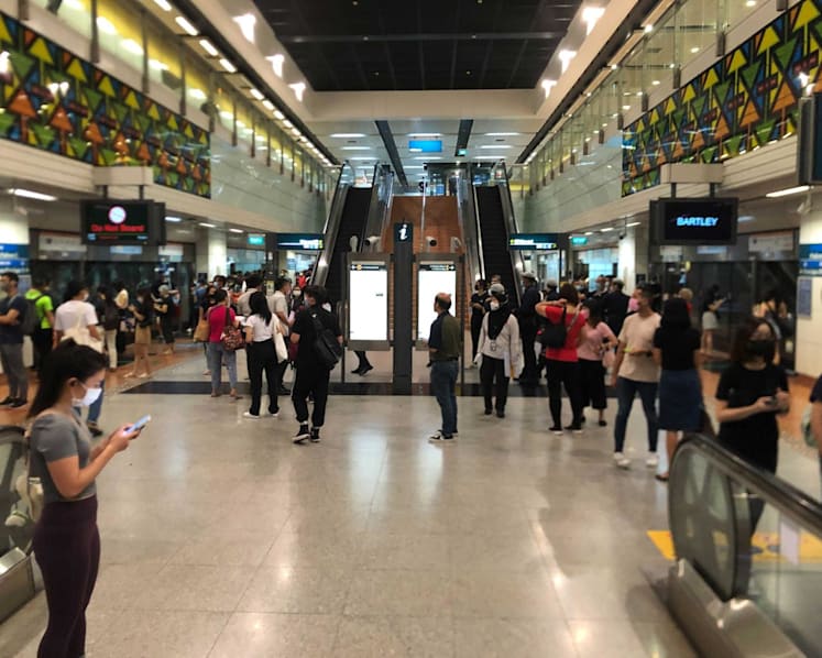 Train fault along Circle Line resolved after nearly an hour 