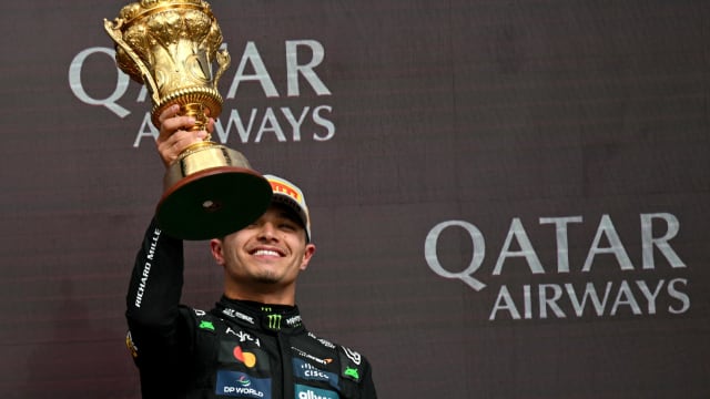 F1英国大奖赛：迈凯轮车队车手诺里斯正赛摘冠