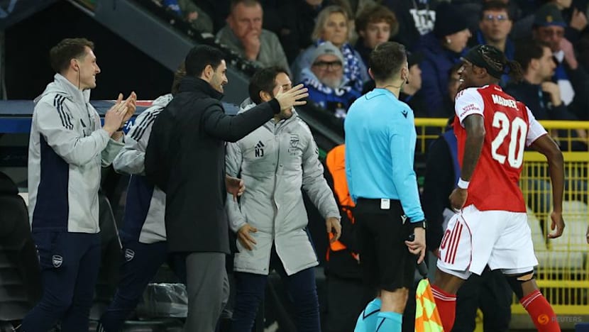 Arteta hails Madueke's 'magic moments' after Champions League double